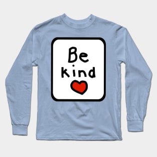 Framed Be Kind Long Sleeve T-Shirt
